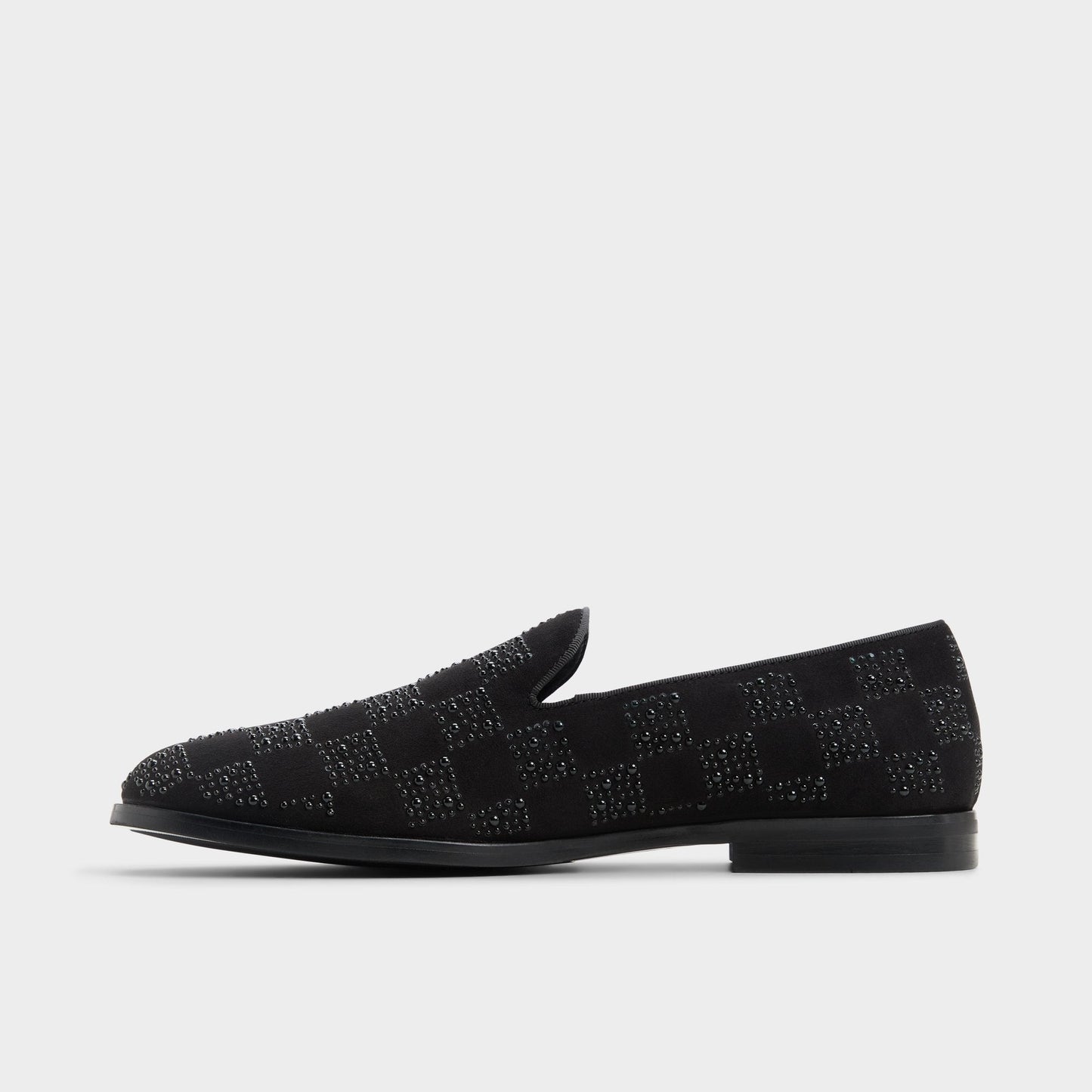 Casino Other Black Synthetic Textured Men's Dress Shoes - Loafer - Other Black