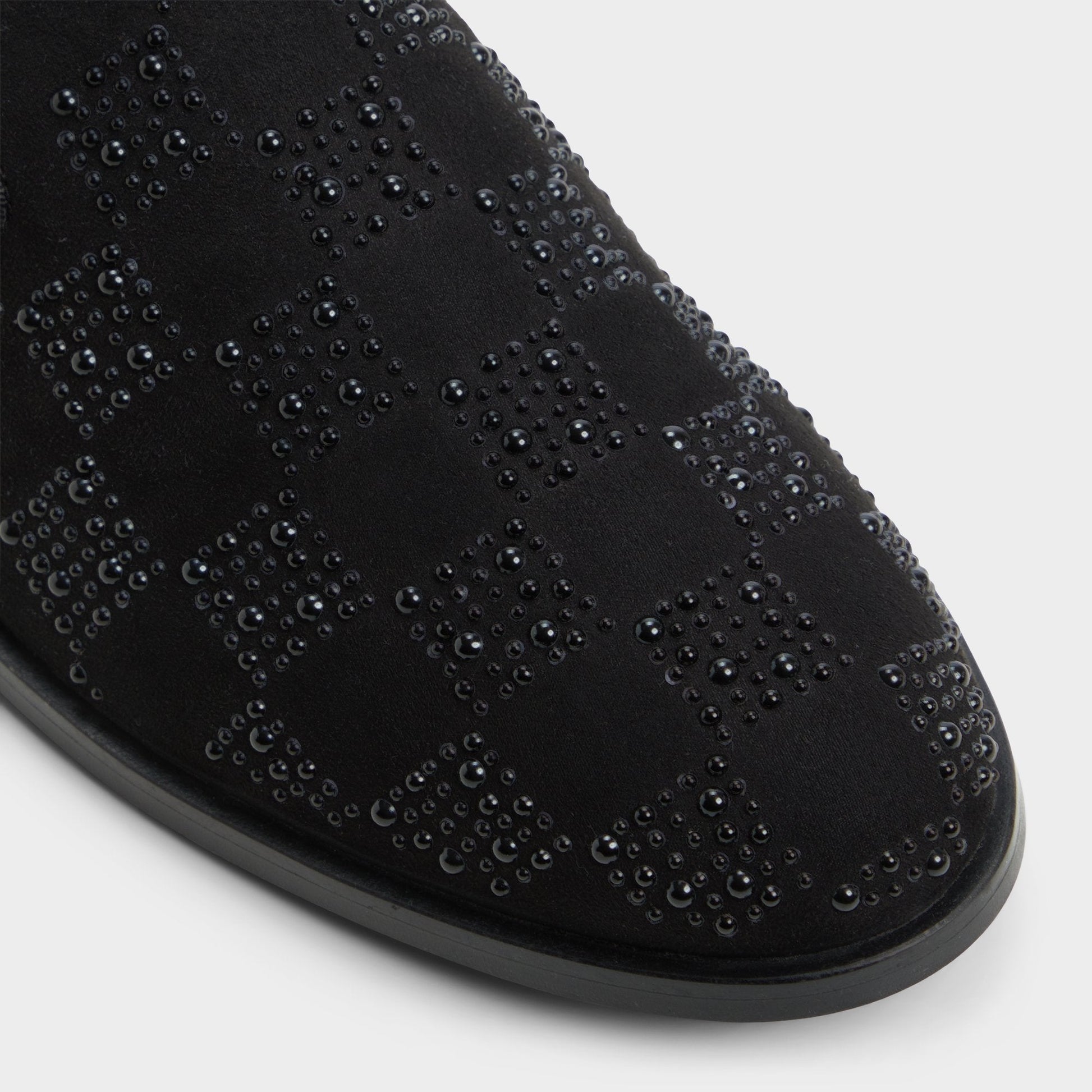 Casino Other Black Synthetic Textured Men's Dress Shoes - Loafer - Other Black
