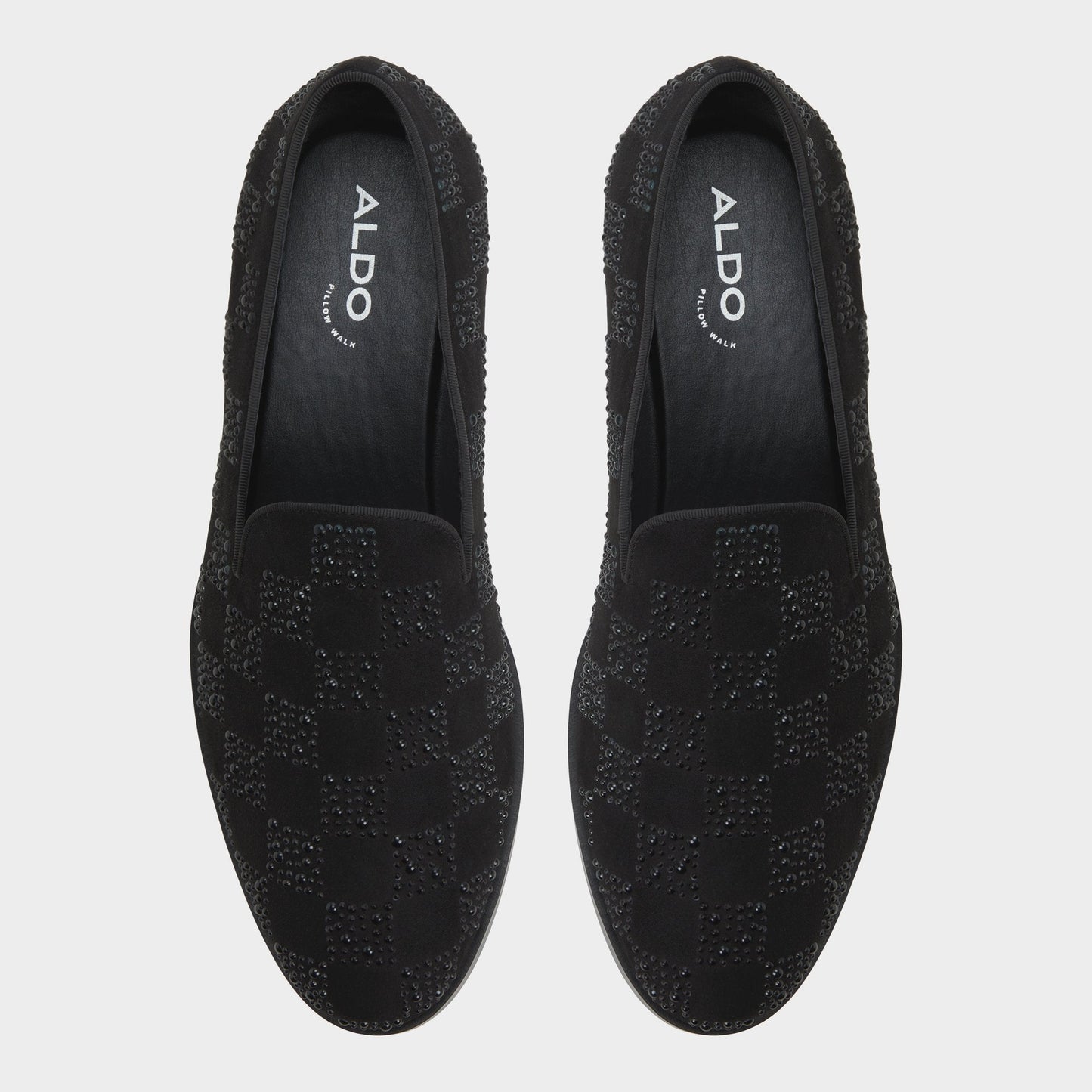 Casino Other Black Synthetic Textured Men's Dress Shoes - Loafer - Other Black