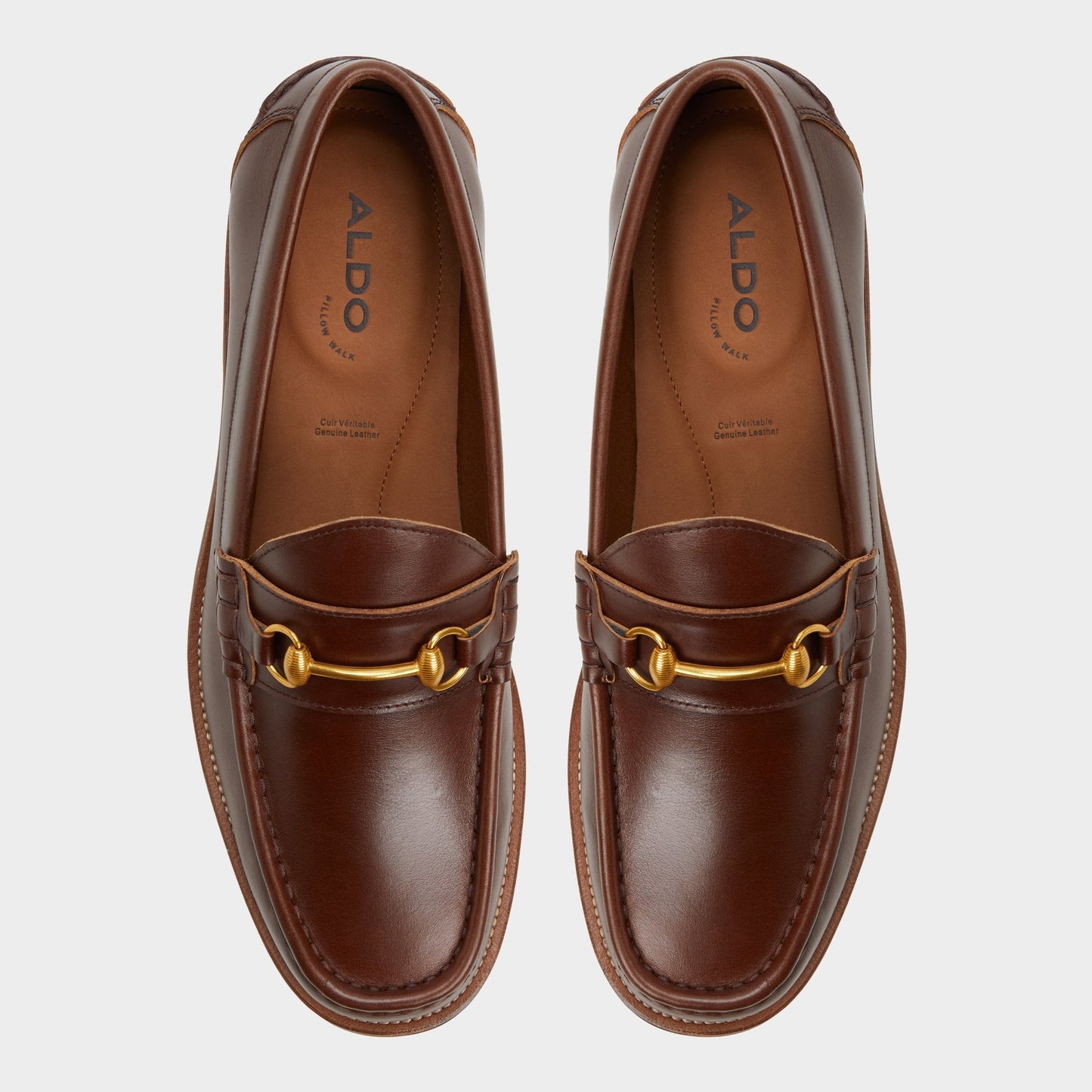 Wildwoodd Medium Brown Men's Dress Shoes - Loafer - Medium Brown