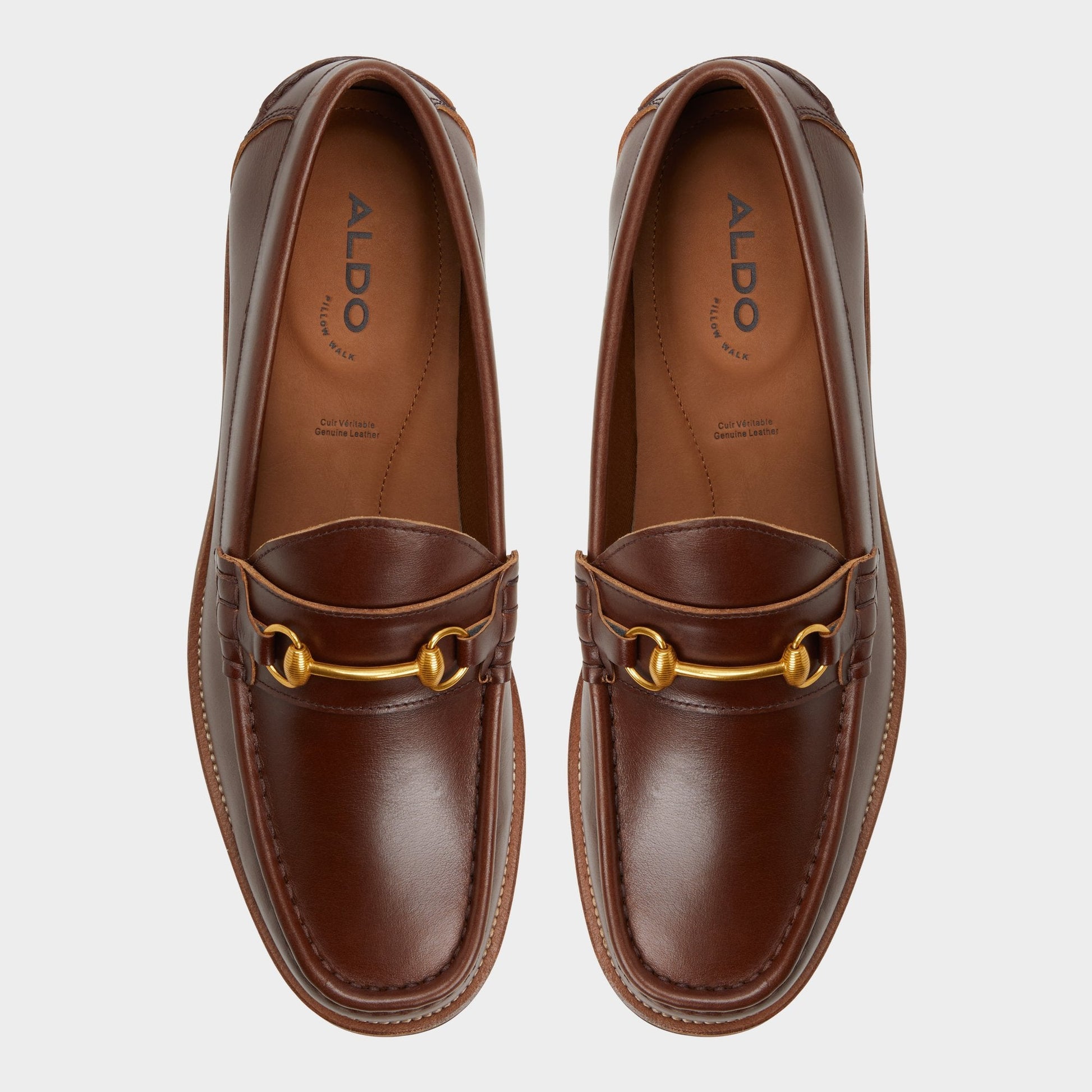 Wildwoodd Medium Brown Men's Dress Shoes - Loafer - Medium Brown
