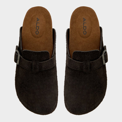 Spade Dark Brown Men's Loafers & Slip-Ons - Mule - Dark Brown
