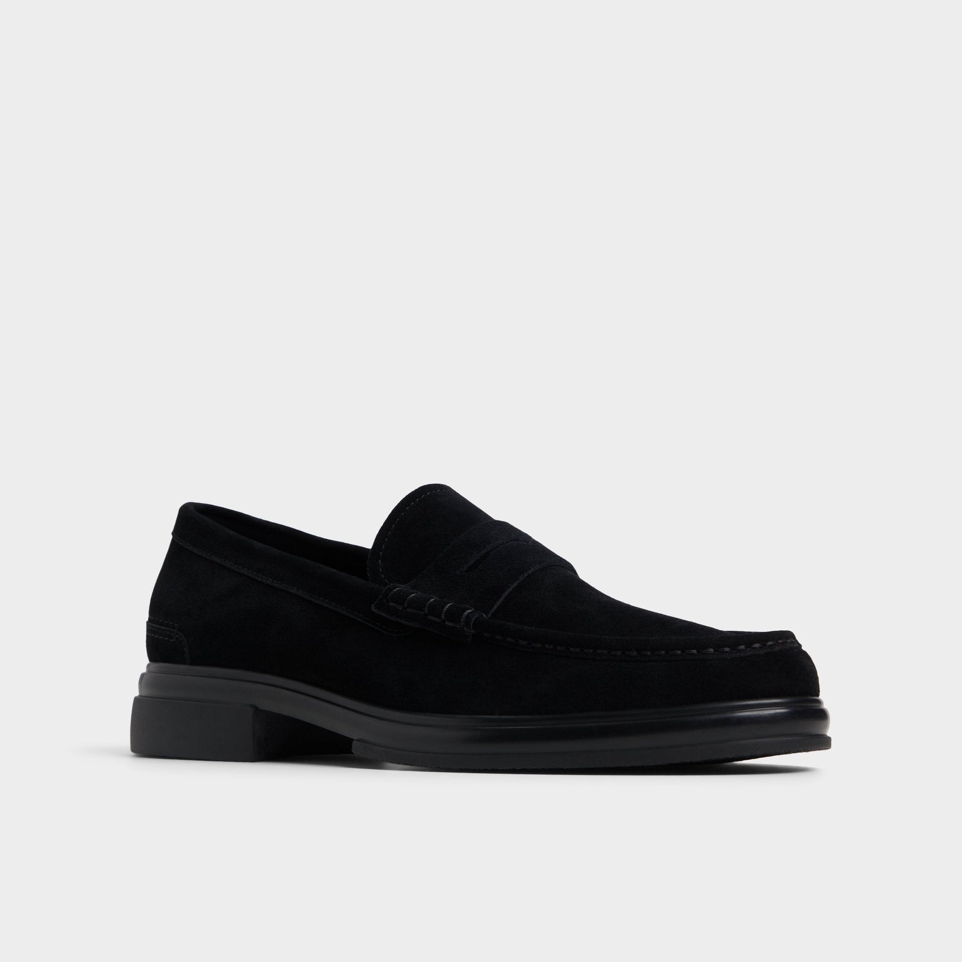 Tucker Black/Black Men's Dress Shoes - Loafer - Black/Black
