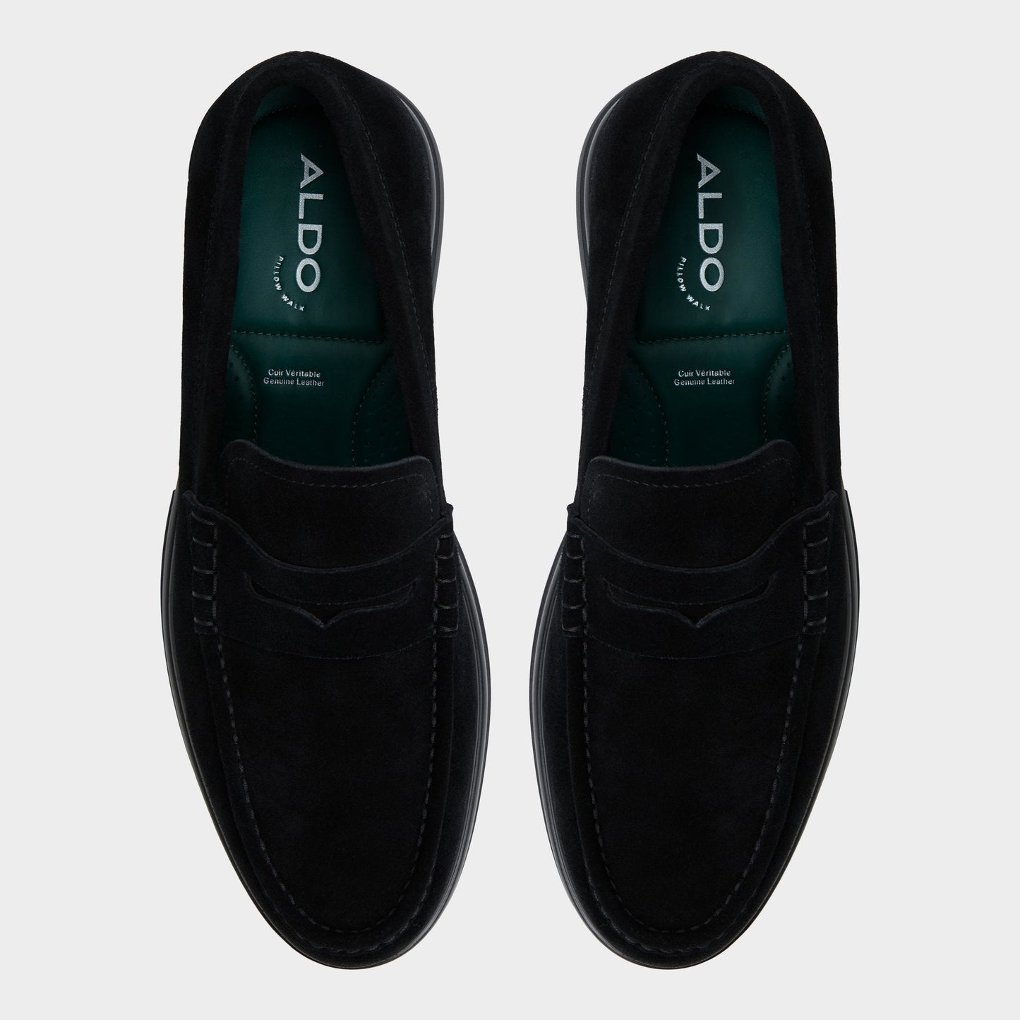 Tucker Black/Black Men's Dress Shoes - Loafer - Black/Black