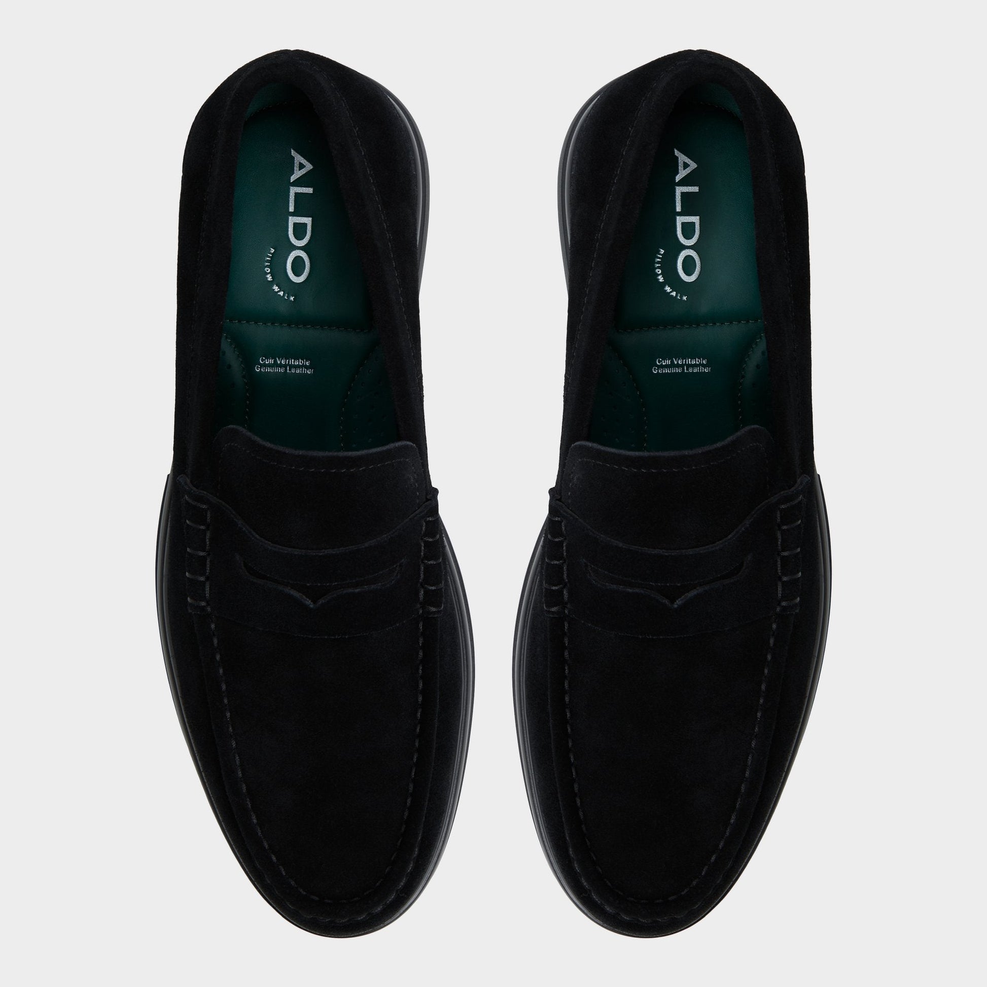 Tucker Black/Black Men's Dress Shoes - Loafer - Black/Black