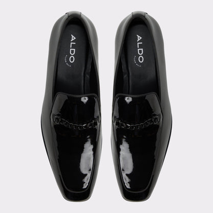 Umo Black Men's Dress Shoes - Loafer - Black