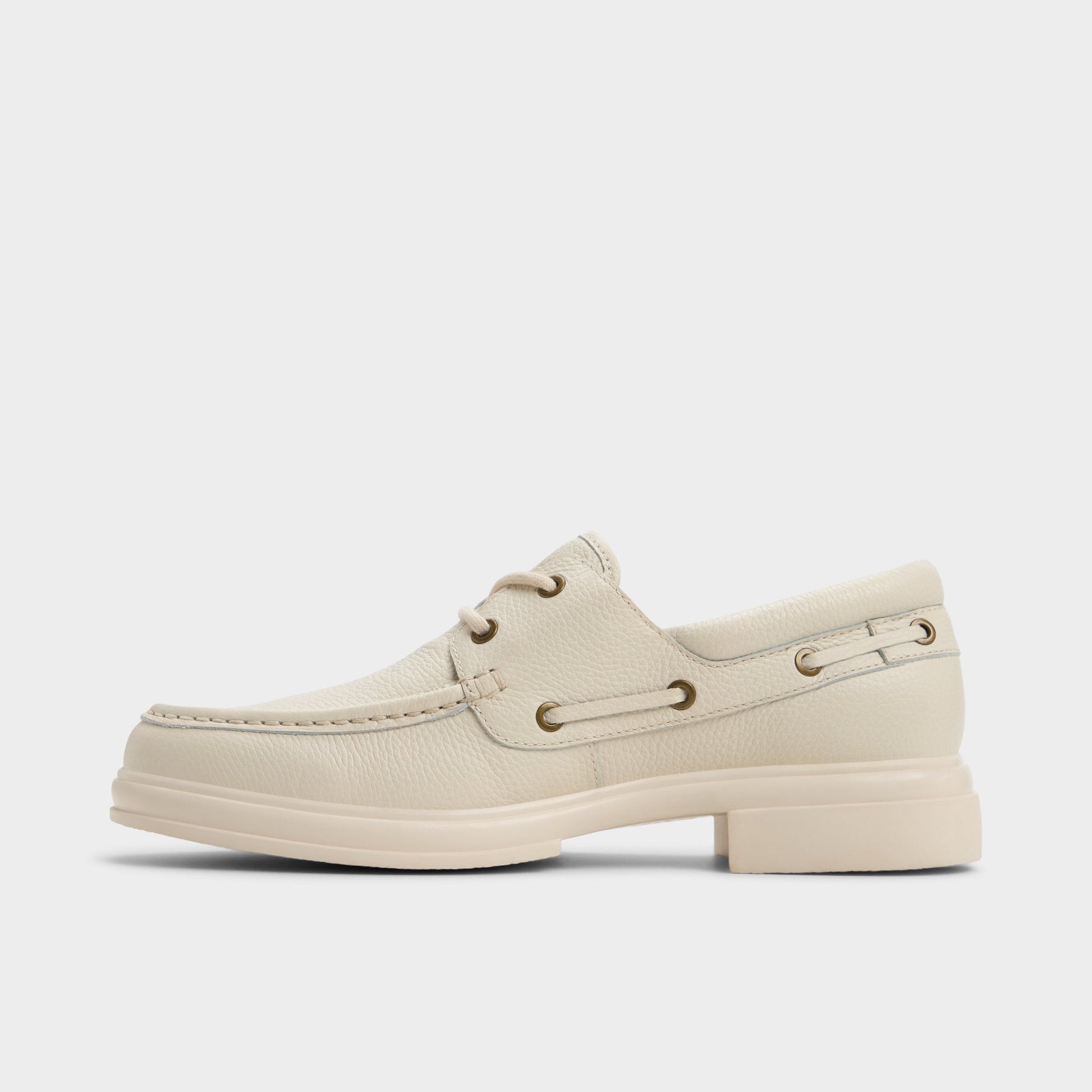 Seaexplorer Ivory Men's Dress Shoes - Boat shoe - Ivory