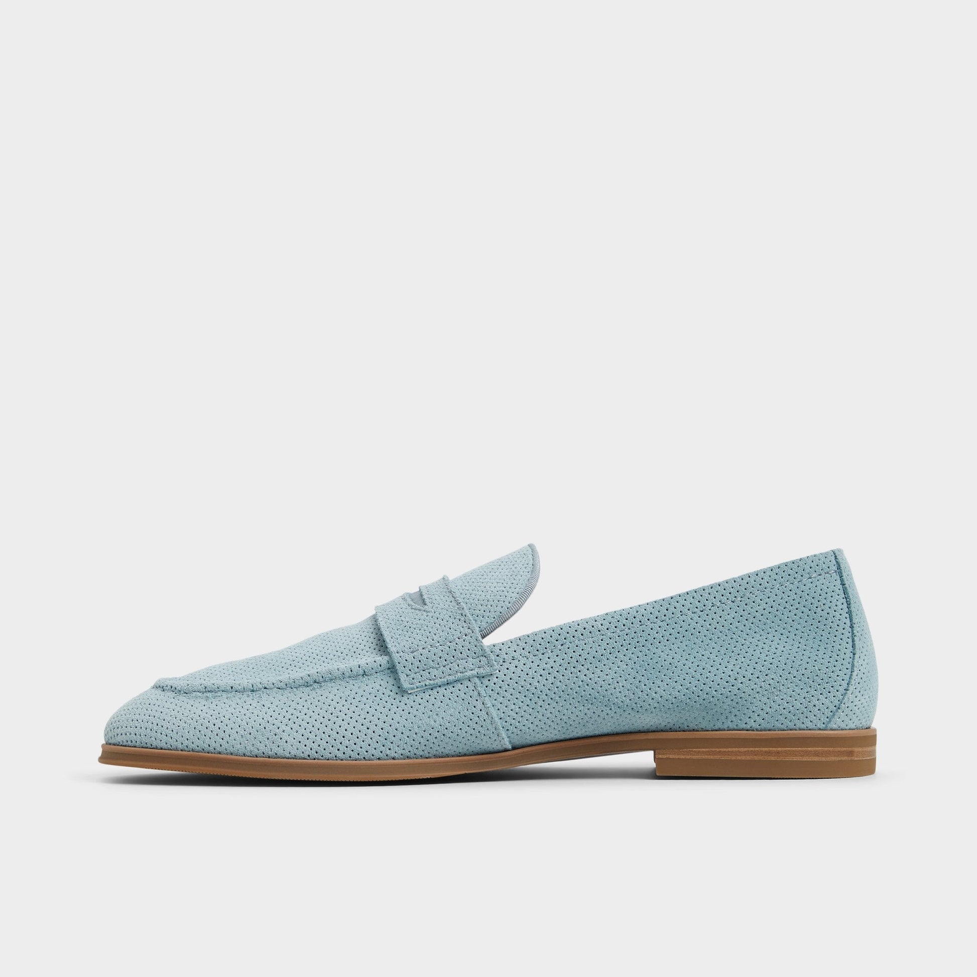 Journey Light Blue Men's Dress Shoes - Loafer - Light Blue