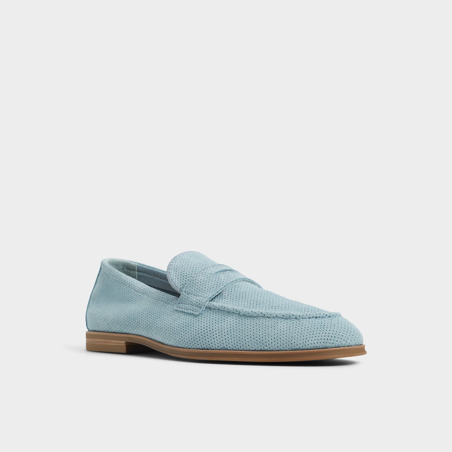 Journey Light Blue Men's Dress Shoes - Loafer - Light Blue