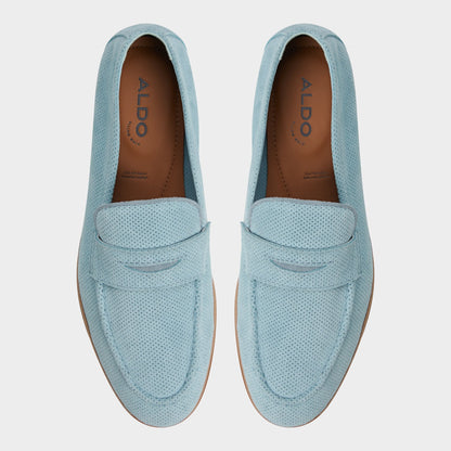 Journey Light Blue Men's Dress Shoes - Loafer - Light Blue