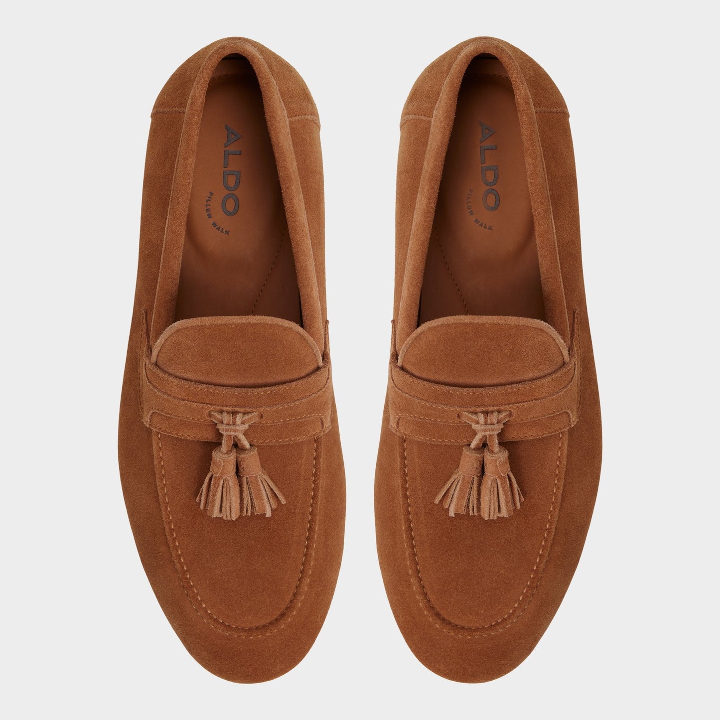 Grover Light Brown Men's Dress Shoes - Loafer - Light Brown