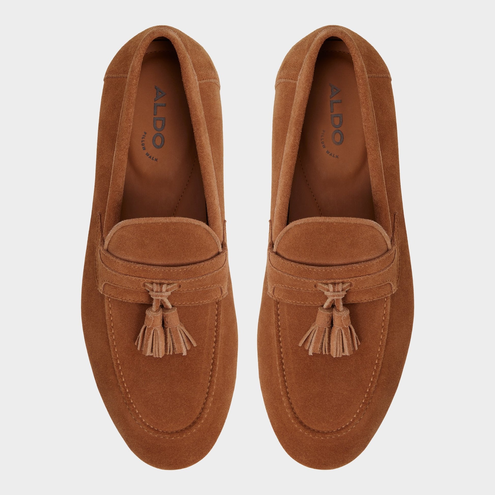 Grover Light Brown Men's Dress Shoes - Loafer - Light Brown