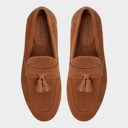 Grover Light Brown Men's Dress Shoes - Loafer - Light Brown