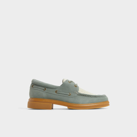 Seaexplorer Cognac Men's Dress Shoes - Boat shoe - Sage