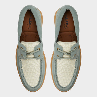 Seaexplorer Cognac Men's Dress Shoes - Boat shoe - Sage