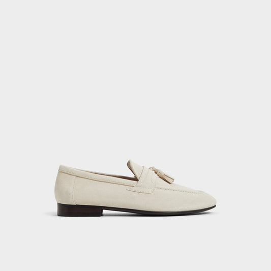 Grover Ivory Men's Dress Shoes - Loafer - Ivory