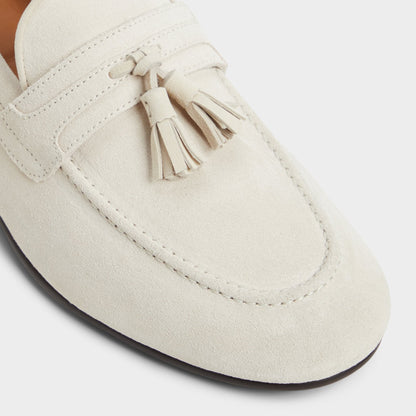 Grover Ivory Men's Dress Shoes - Loafer - Ivory
