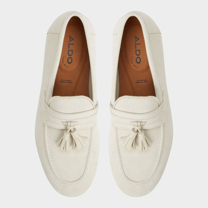 Grover Ivory Men's Dress Shoes - Loafer - Ivory