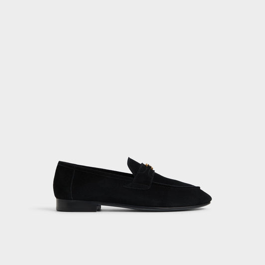 Fiero Black Men's Dress Shoes - Loafer - Black