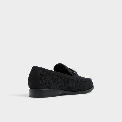 Hawley Black Men's Dress Shoes - Loafer - Black
