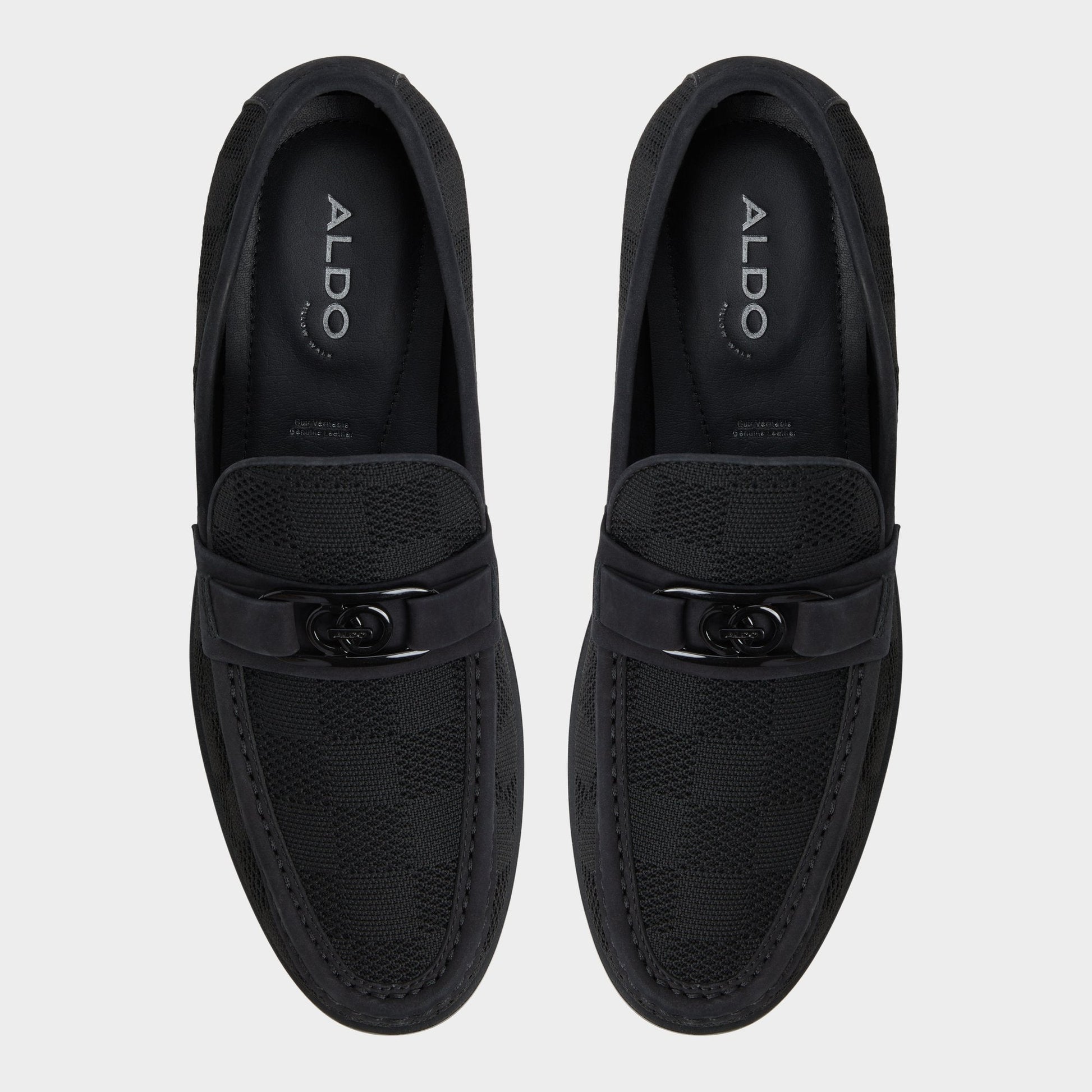 Hawley Black Men's Dress Shoes - Loafer - Black