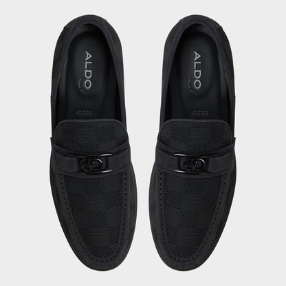 Hawley Black Men's Dress Shoes - Loafer - Black