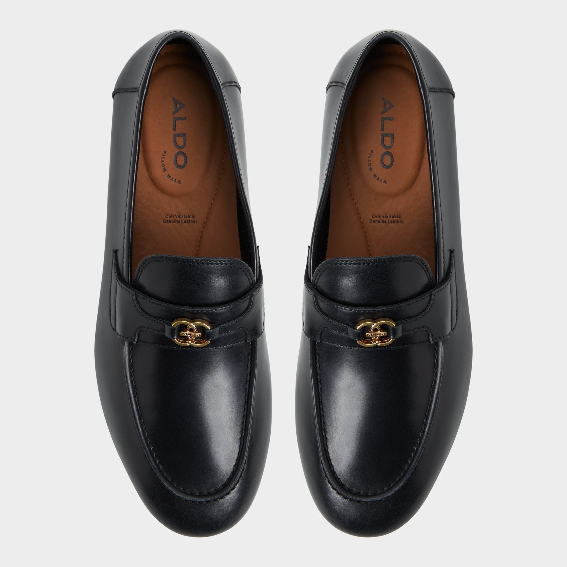 Fiero Other Black Men's Dress Shoes - Loafer - Other Black