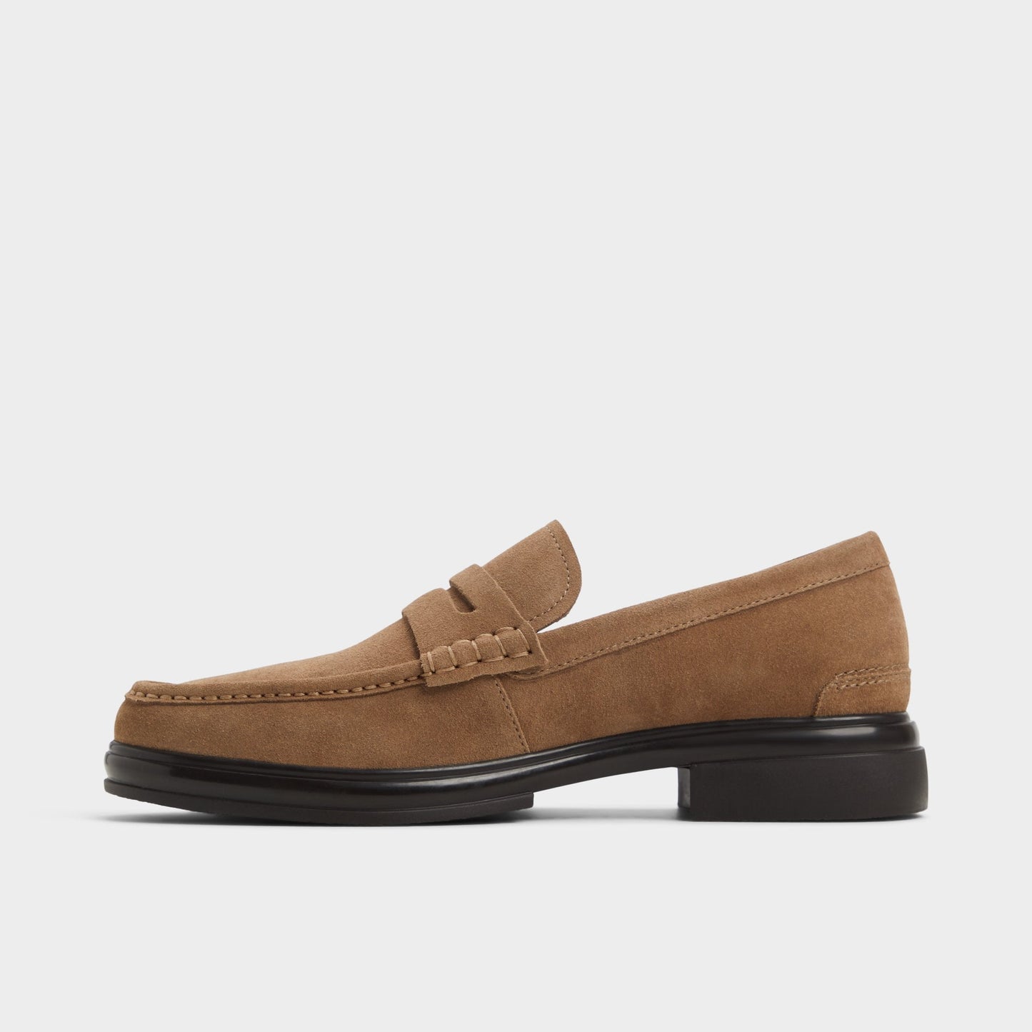 Tucker Other Brown Leather Suede Men's Dress Shoes - Loafer - Other brown