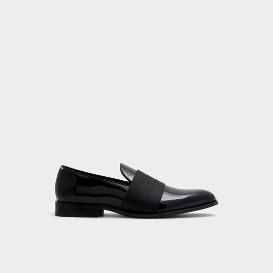 Kenny Black Men's Dress Shoes - Loafer - Black