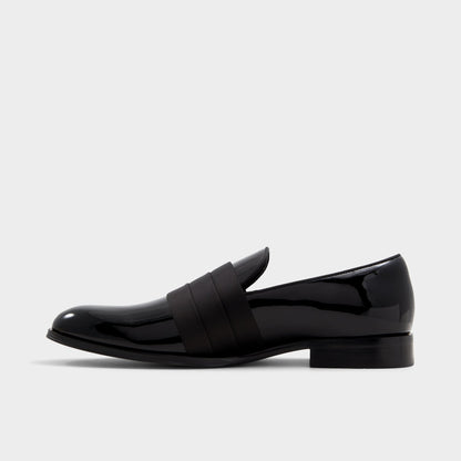 Kenny Black Men's Dress Shoes - Loafer - Black