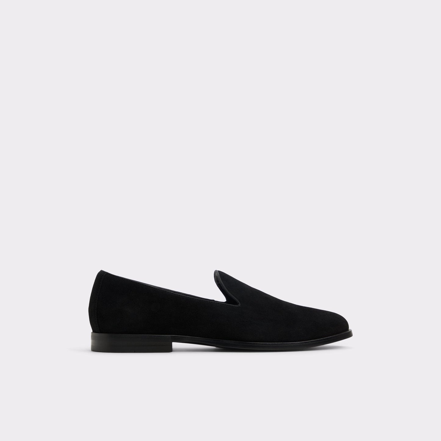 Casino Other Black Leather Suede Men's Dress Shoes - Loafer - Other Black