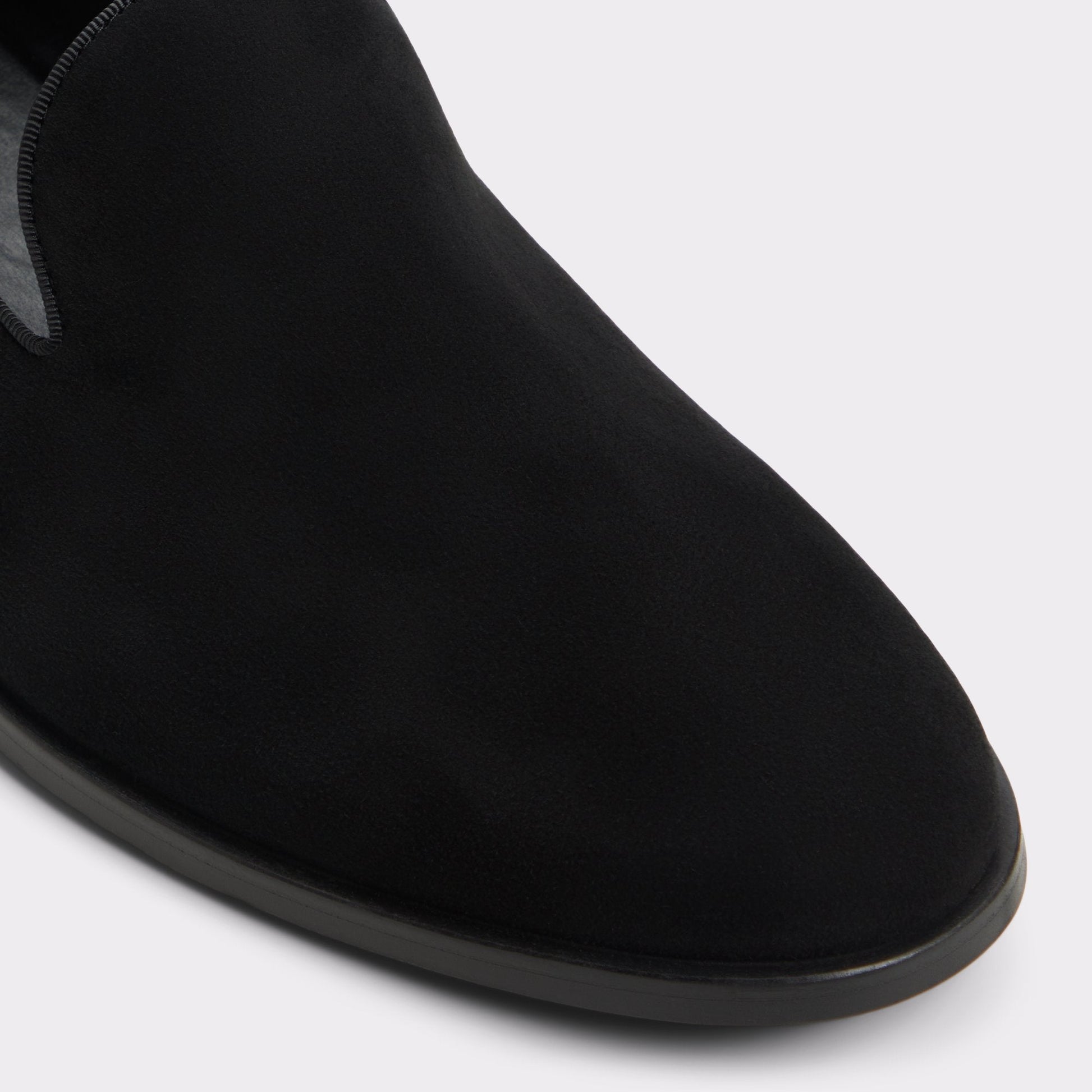 Casino Other Black Leather Suede Men's Dress Shoes - Loafer - Other Black