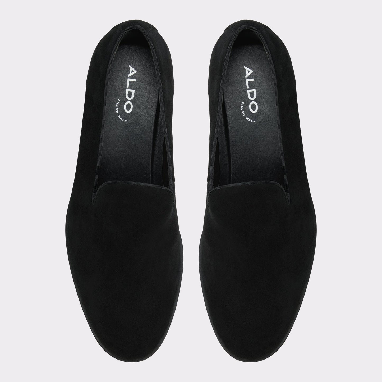 Casino Other Black Leather Suede Men's Dress Shoes - Loafer - Other Black