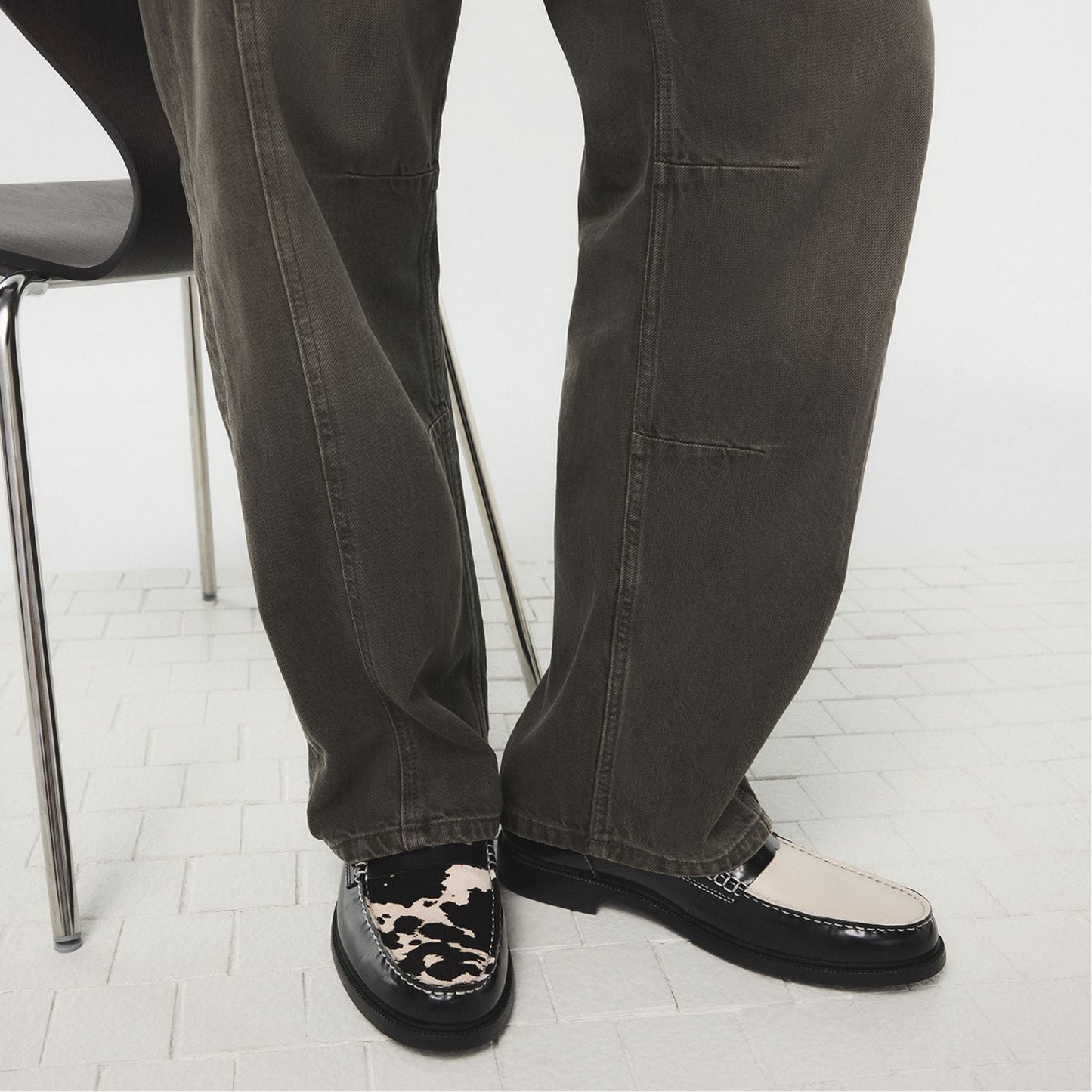Kieran in Black Combo - Loafer - Black combo