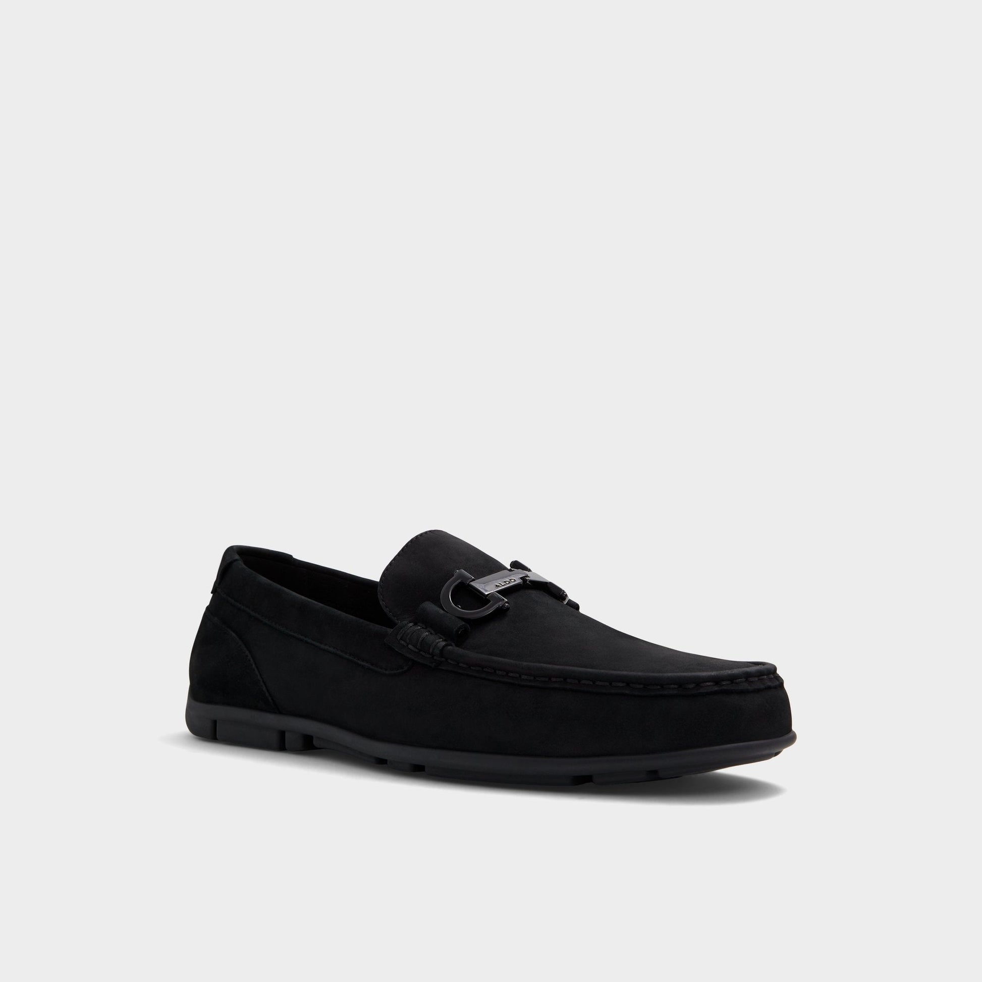 Orlovoflexx Black Men's Loafers & Slip-Ons - Driving shoe - Black