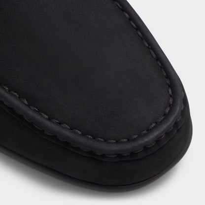 Orlovoflexx Black Men's Loafers & Slip-Ons - Driving shoe - Black