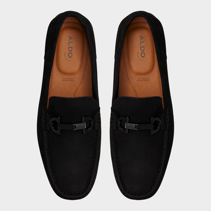 Orlovoflexx Black Men's Loafers & Slip-Ons - Driving shoe - Black
