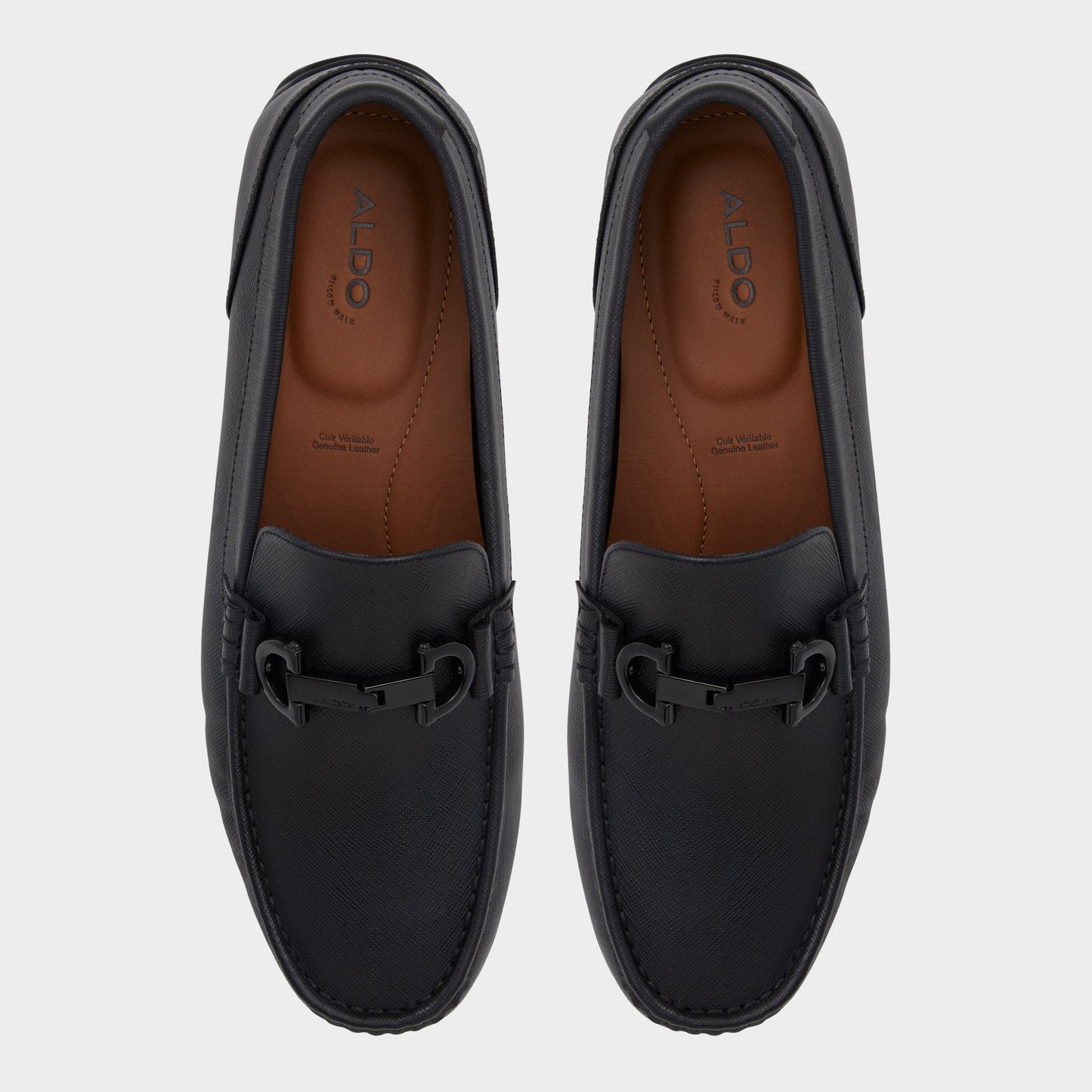 Orlovoflexx Open Black Men's Loafers & Slip-Ons - Driving shoe - Open Black