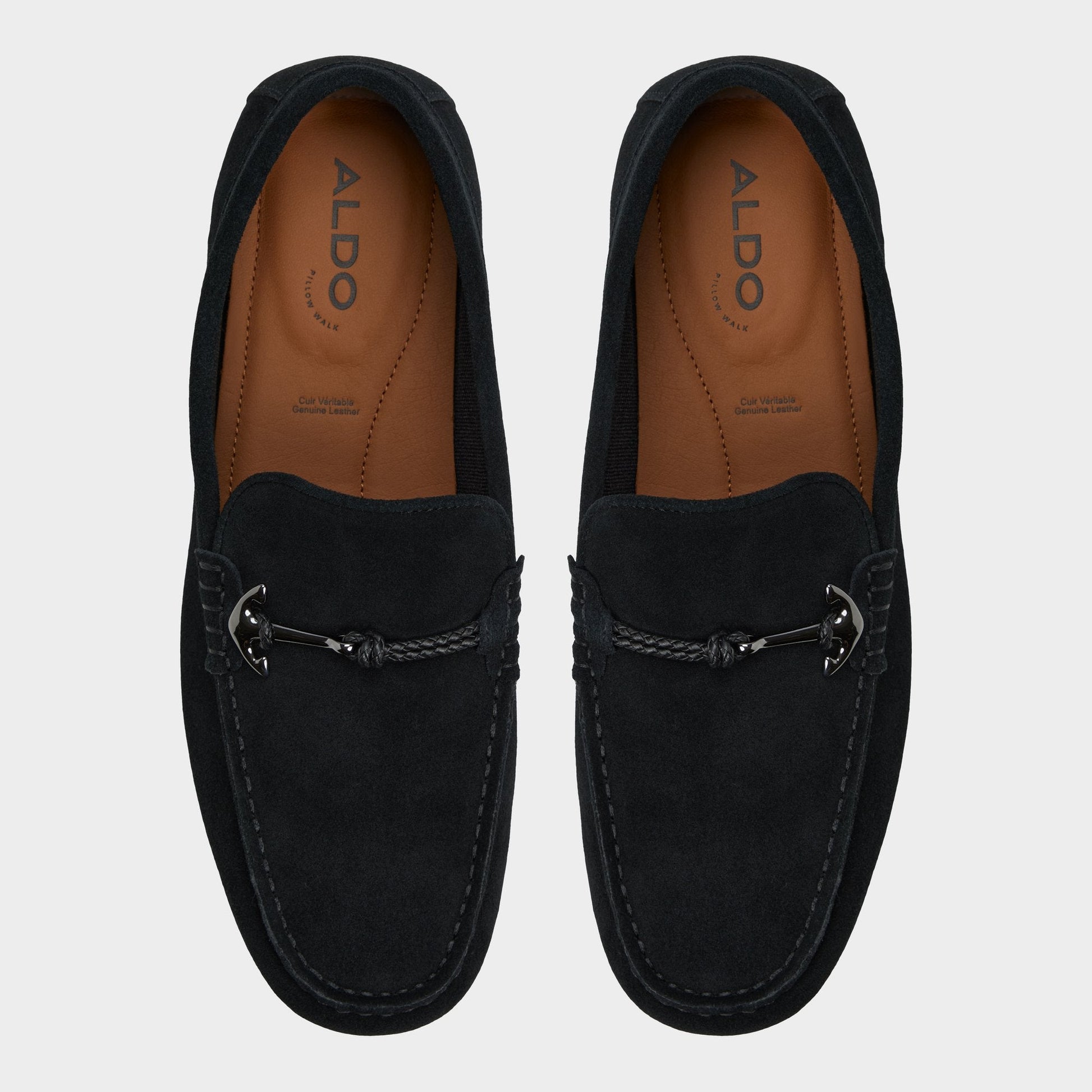 Wilbart Open Black Men's Casual Shoes - Driving shoe - Open Black