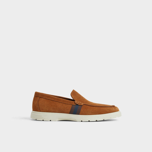 Odis Medium Brown Men's Casual Shoes - Loafer - Medium brown
