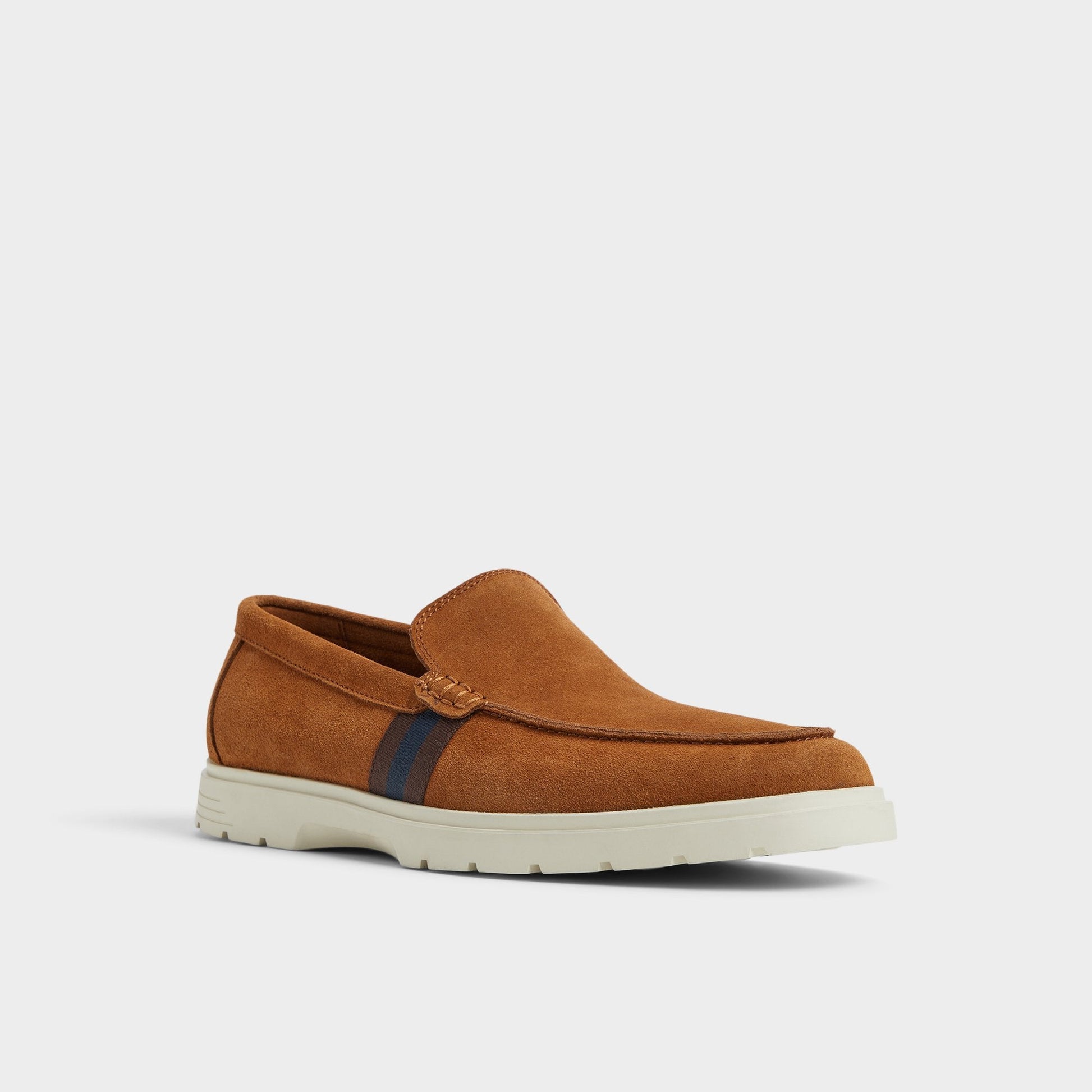 Odis Medium Brown Men's Casual Shoes - Loafer - Medium brown