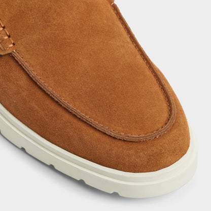 Odis Medium Brown Men's Casual Shoes - Loafer - Medium brown