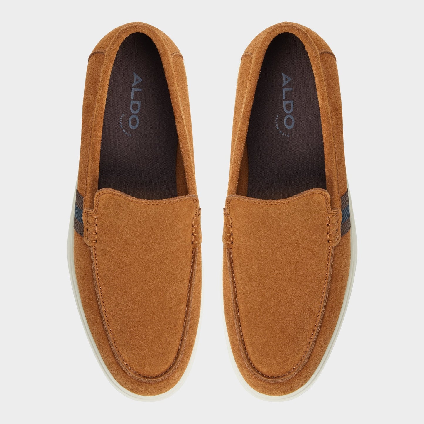 Odis Medium Brown Men's Casual Shoes - Loafer - Medium brown