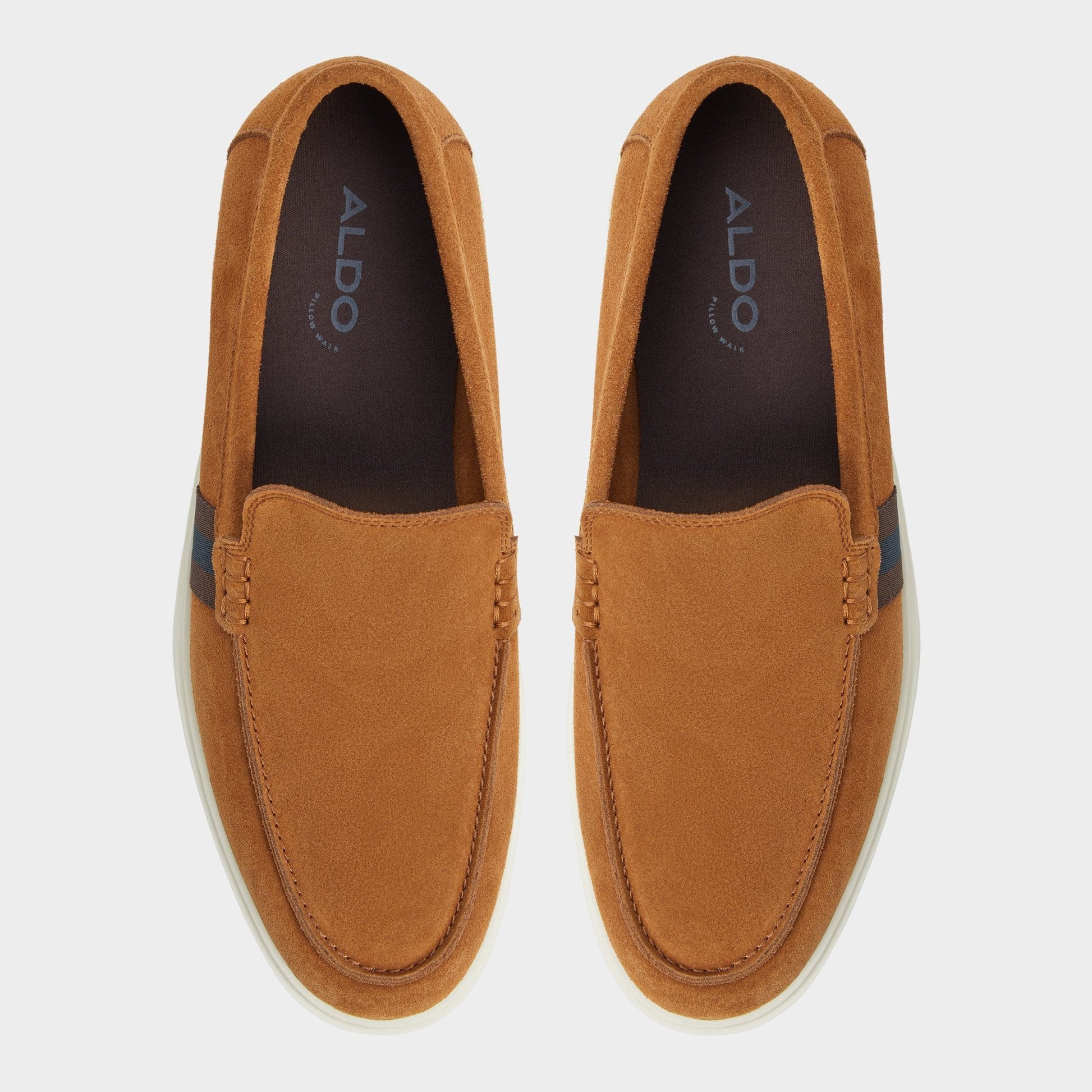 Odis Medium Brown Men's Casual Shoes - Loafer - Medium brown