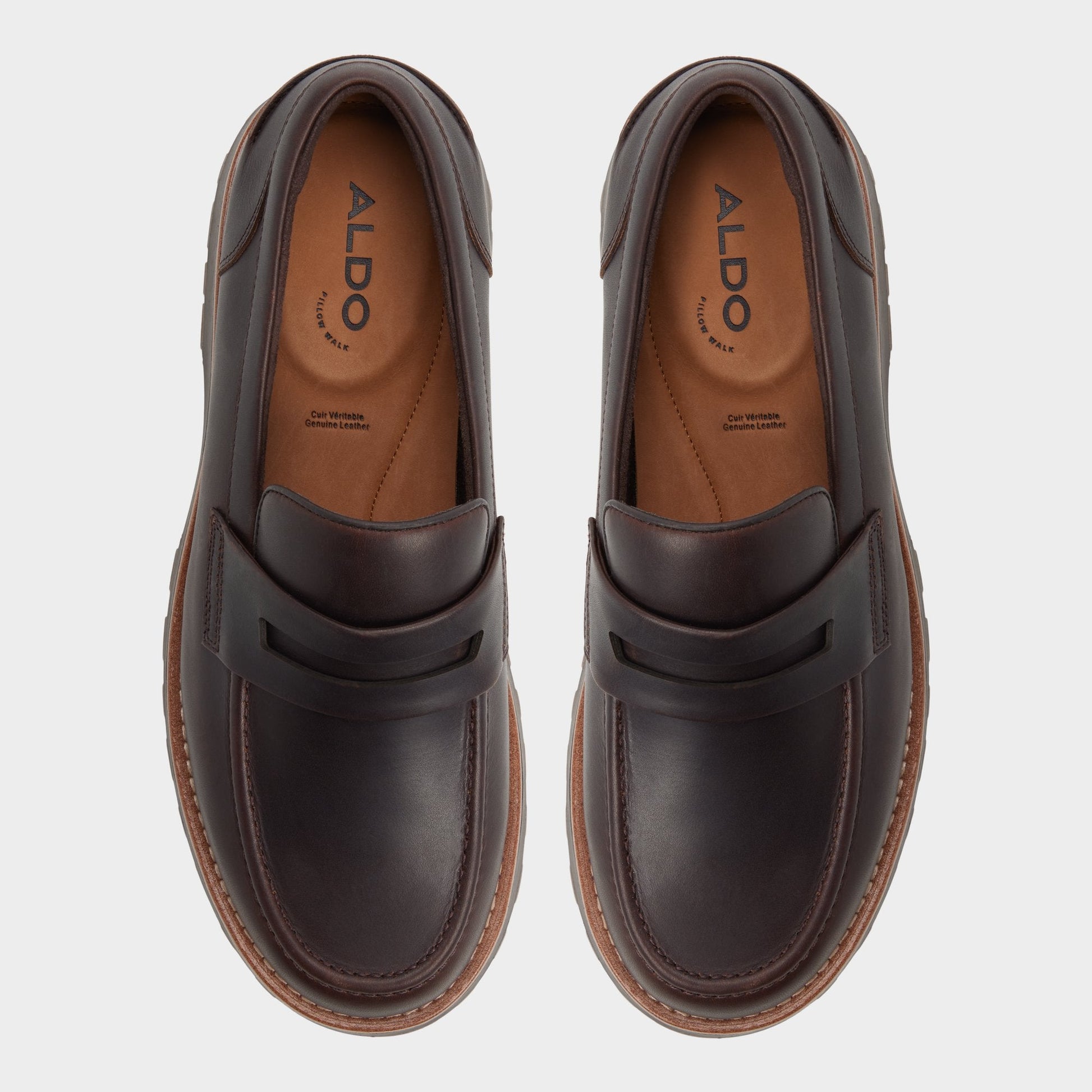 Kole in Dark Brown - Loafer - Dark brown