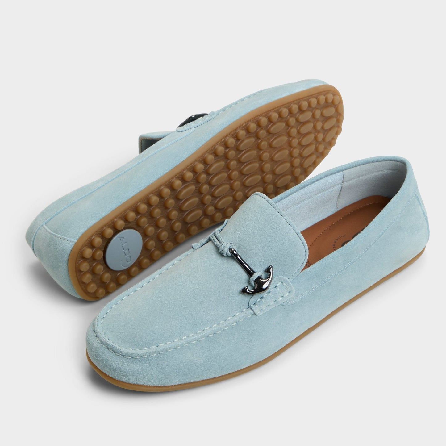 Wilbart Light Blue Men's Casual Shoes - Loafer - Light Blue