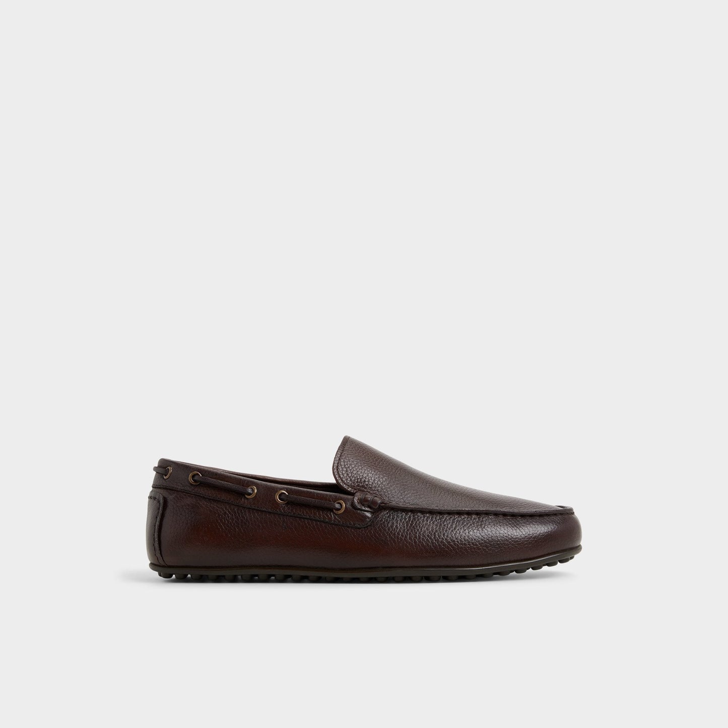 Horton in In Dark Brown - Driving shoe - Dark brown
