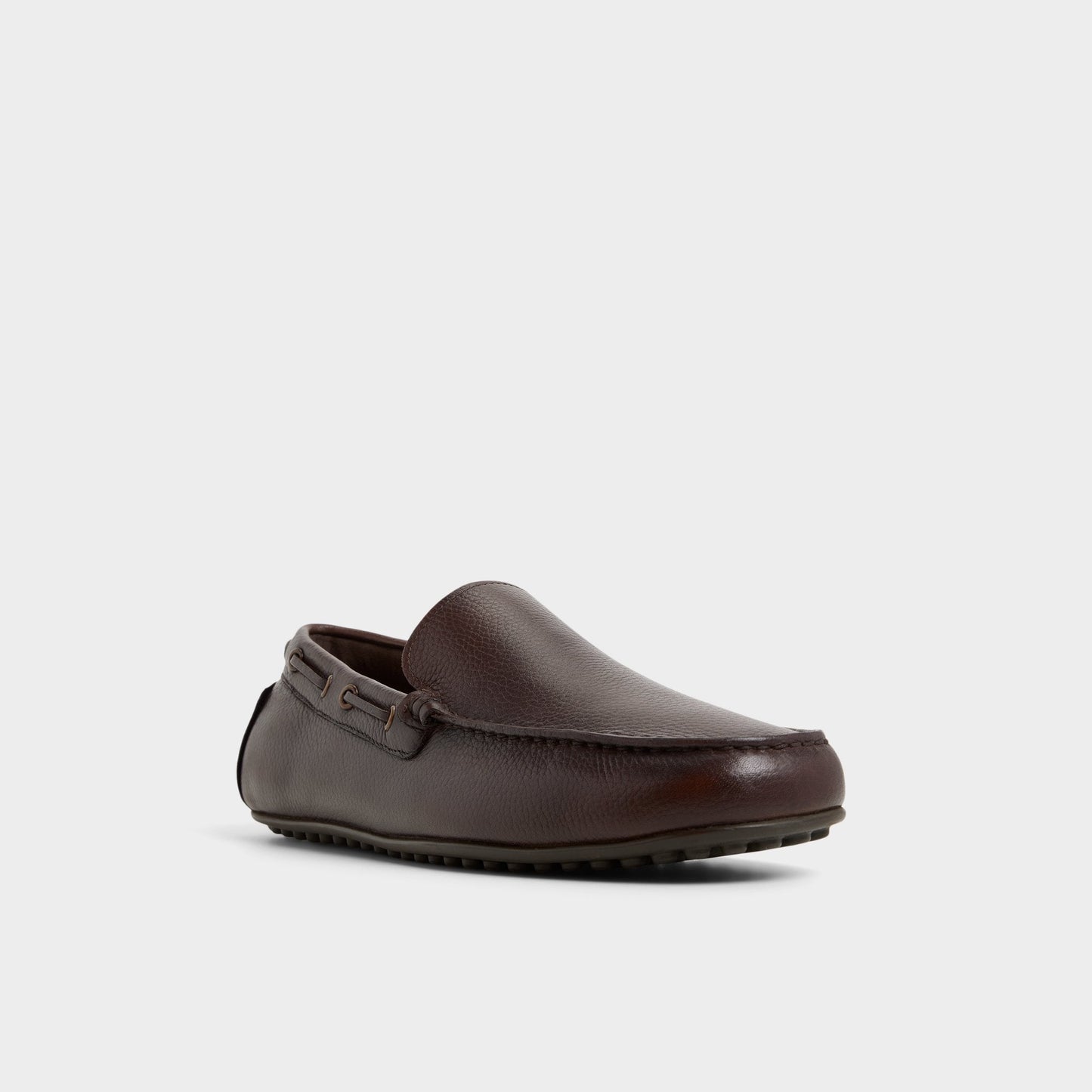Horton in In Dark Brown - Driving shoe - Dark brown