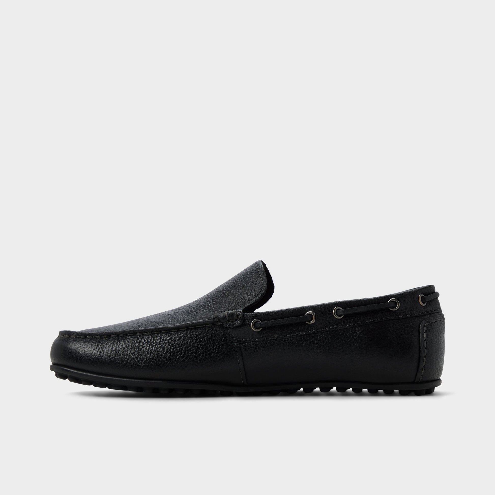 Horton in In Black - Driving shoe - Black