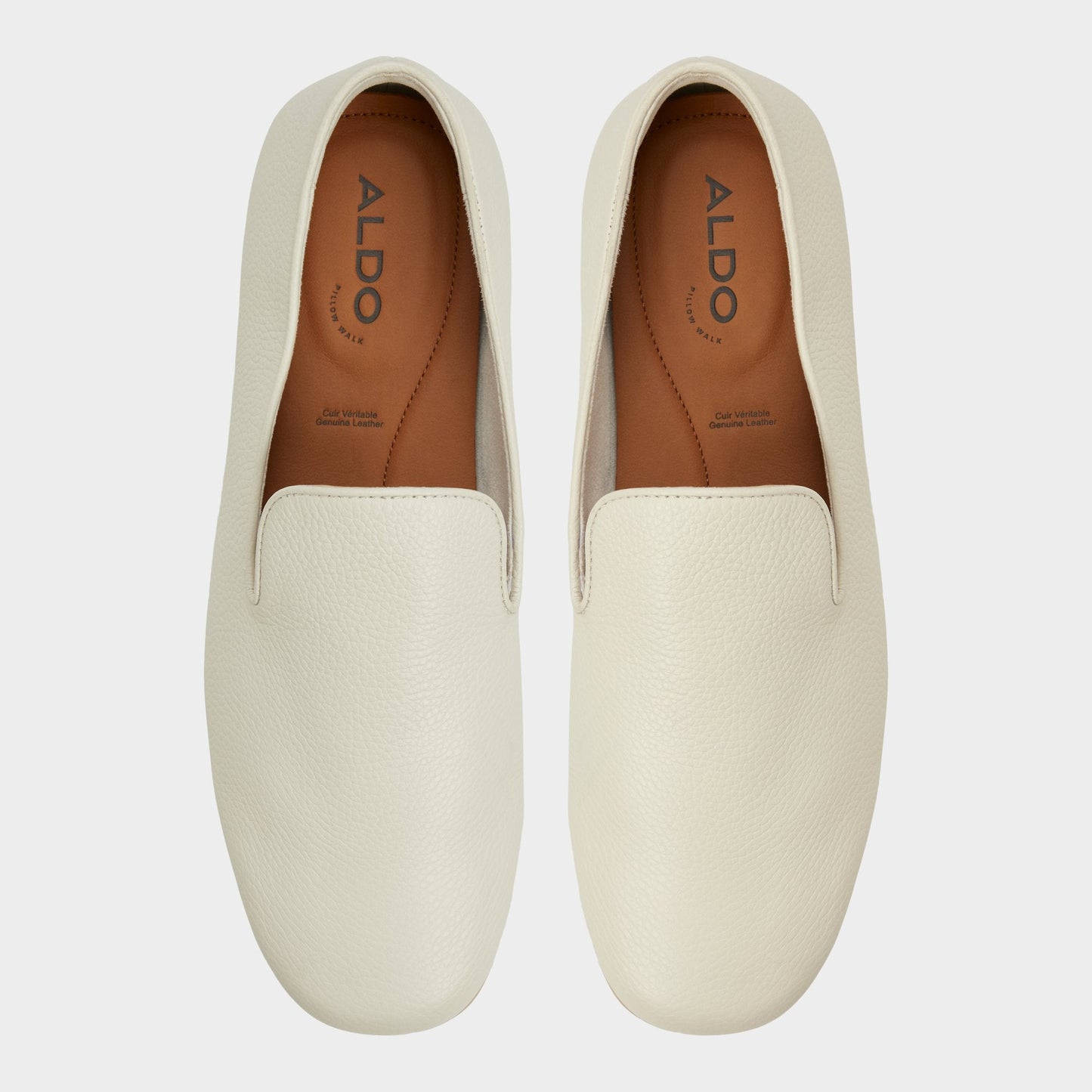 Resolute Ivory Men's Casual Shoes - Driving shoe - Ivory